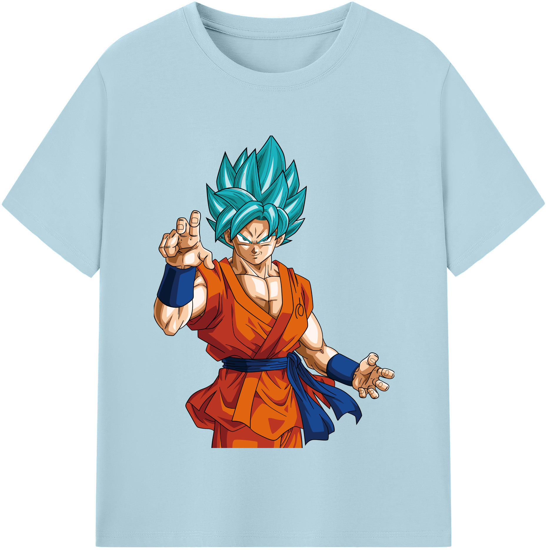 （画像用） ドラゴンボール 孫悟空（そん ごくう）Son Goku カカロット DRAGON BALL Kakarotto 綿100％半袖Tシャツ（フロントプリント）